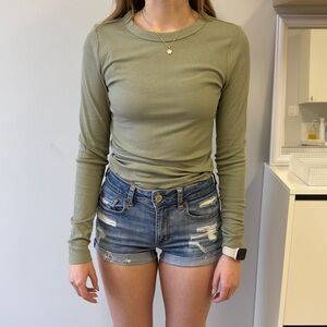 H&M Ribbed Modal-Blend top